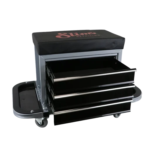 Image of Slim's Detailing Handy Seat with 3-Drawer Storage